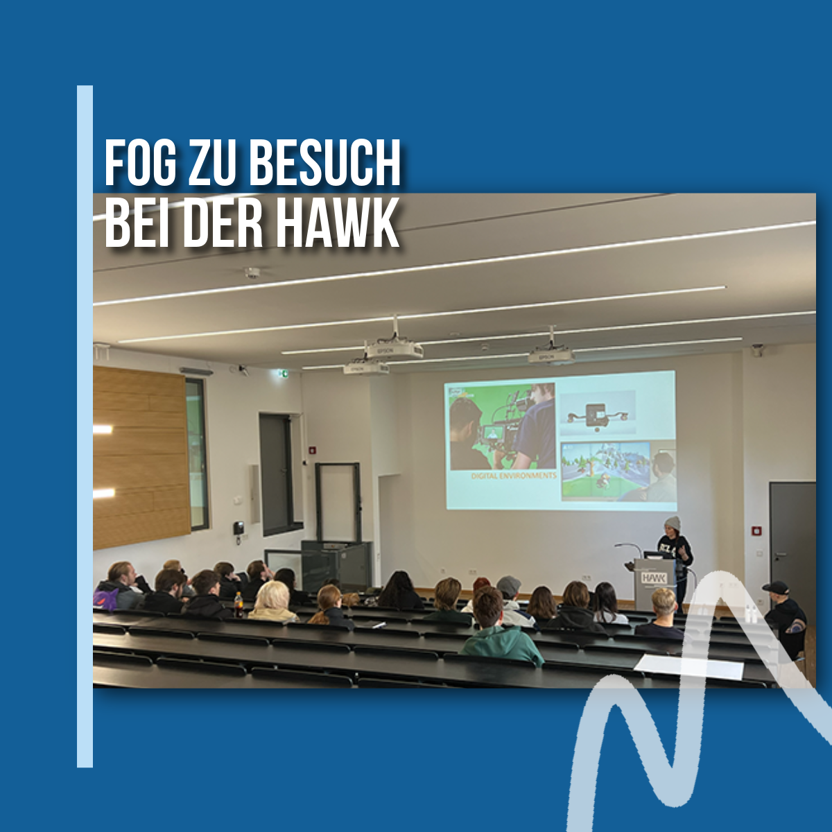 Exkursion der FOG bei der HAWK